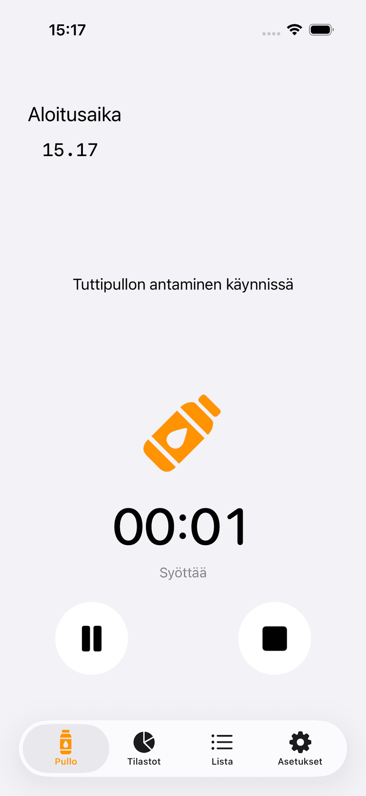 Flaske app screenshot