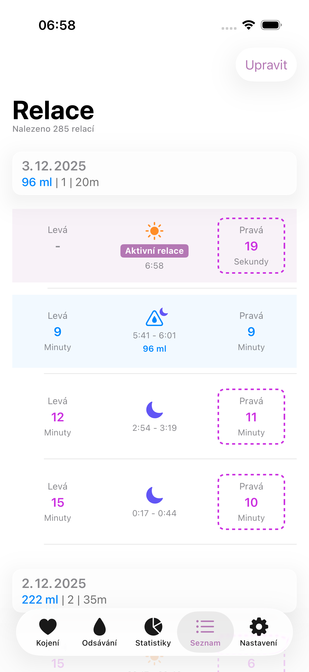Amme app list light mode
