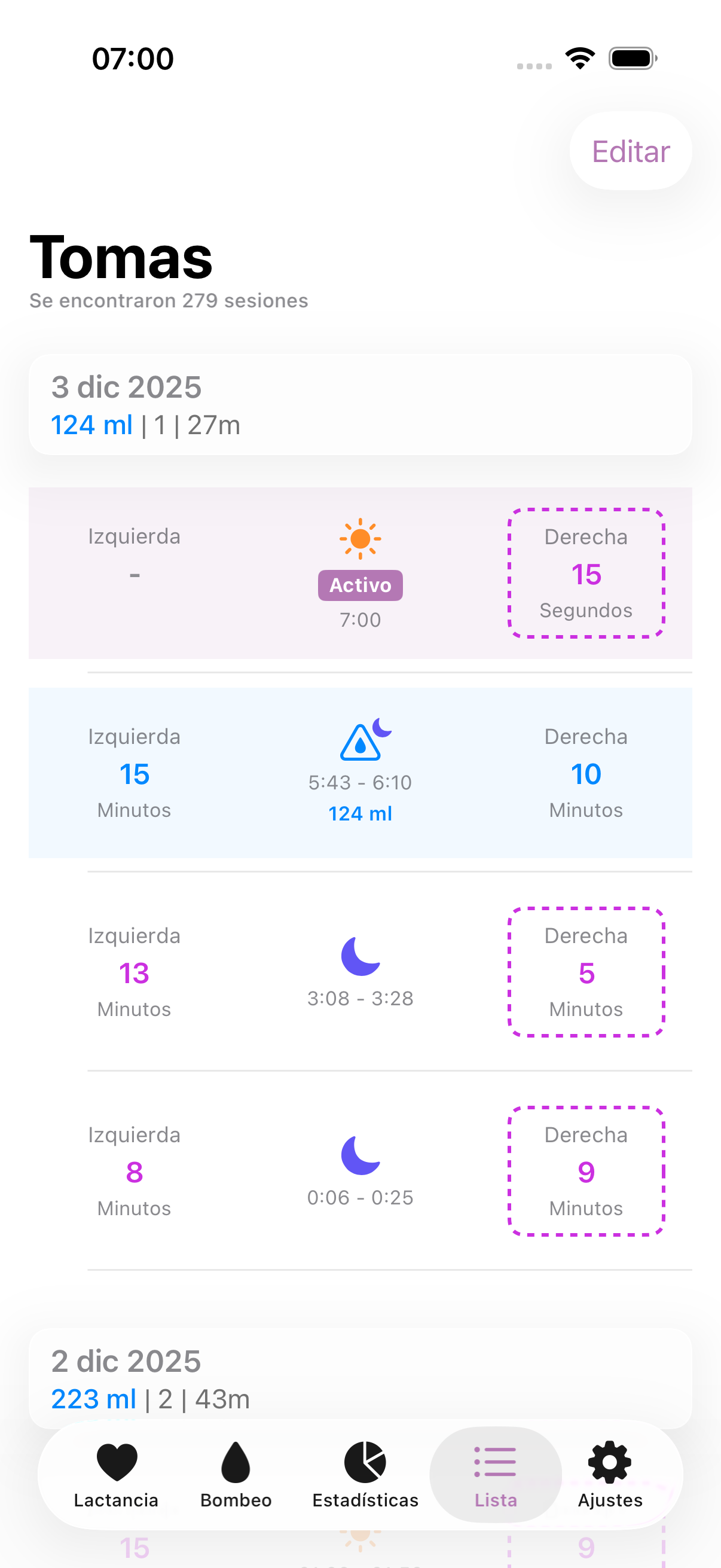 Amme app list light mode