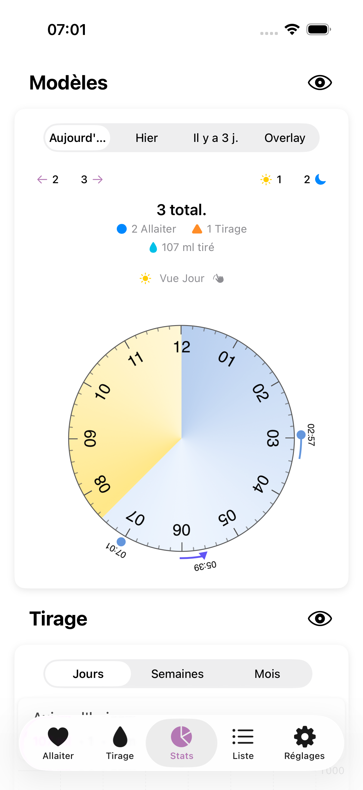 Amme app stats light mode