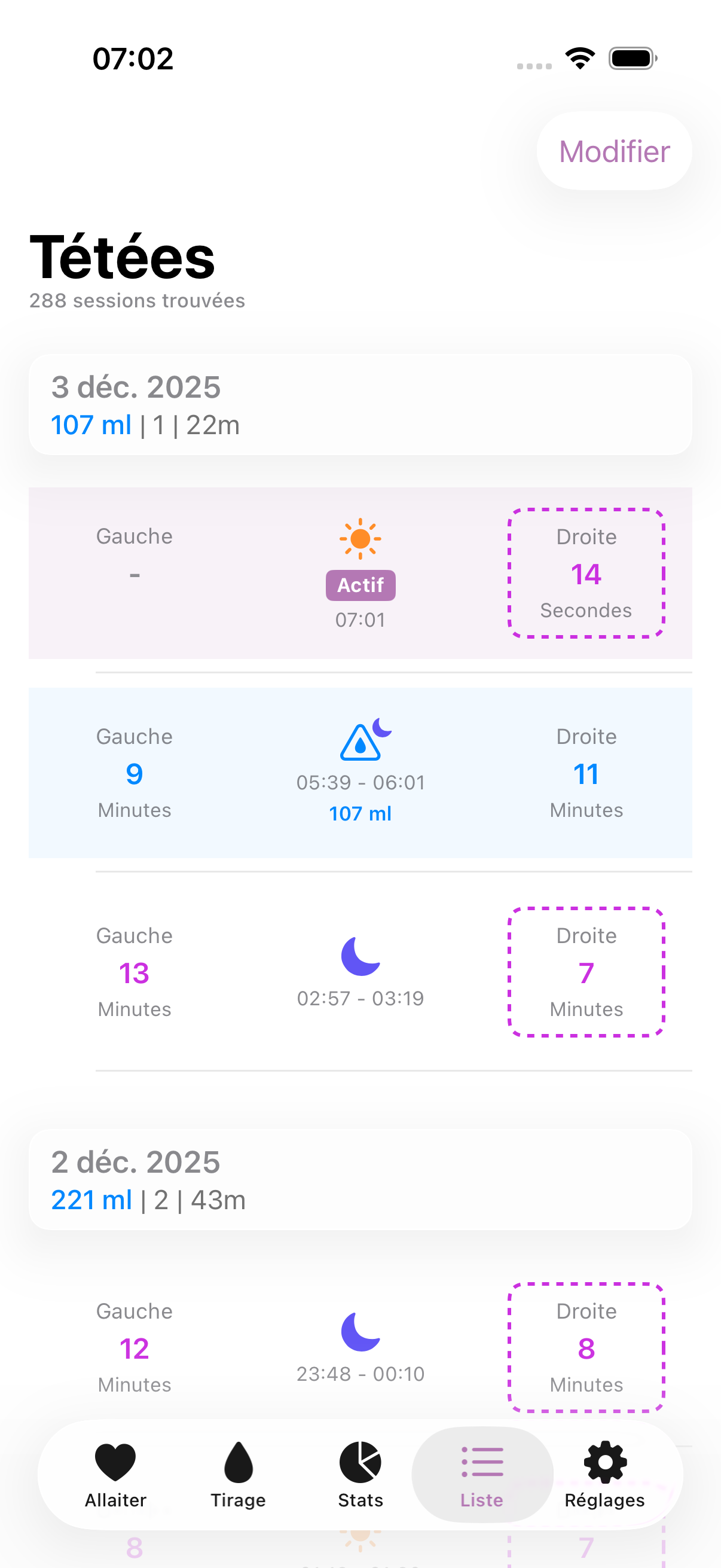 Amme app list light mode