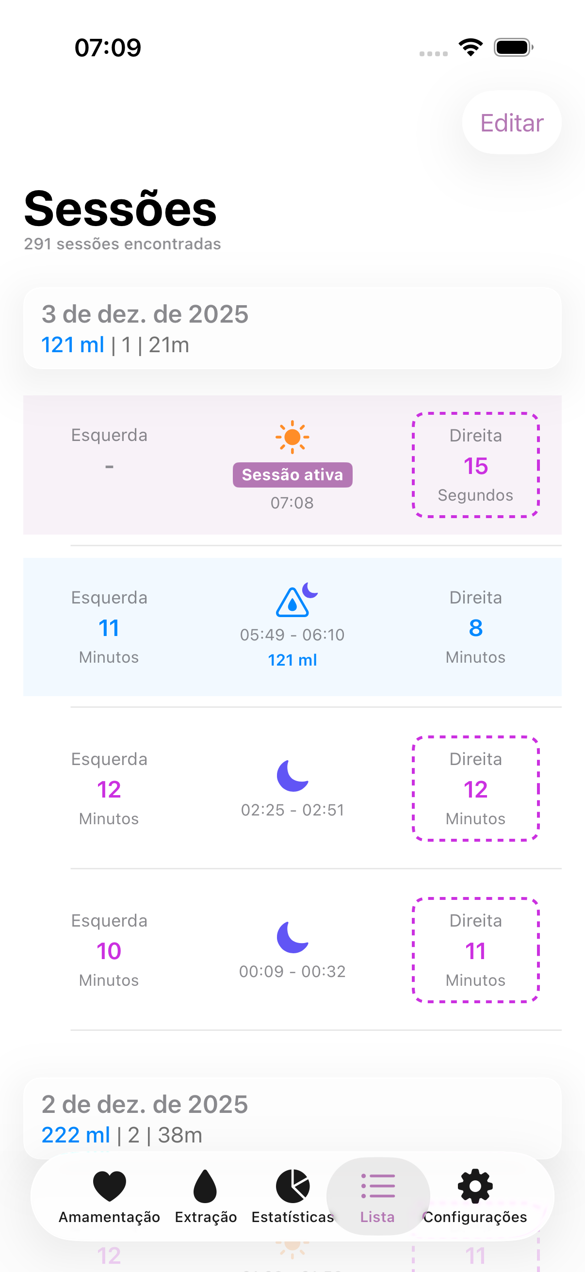Amme app list light mode